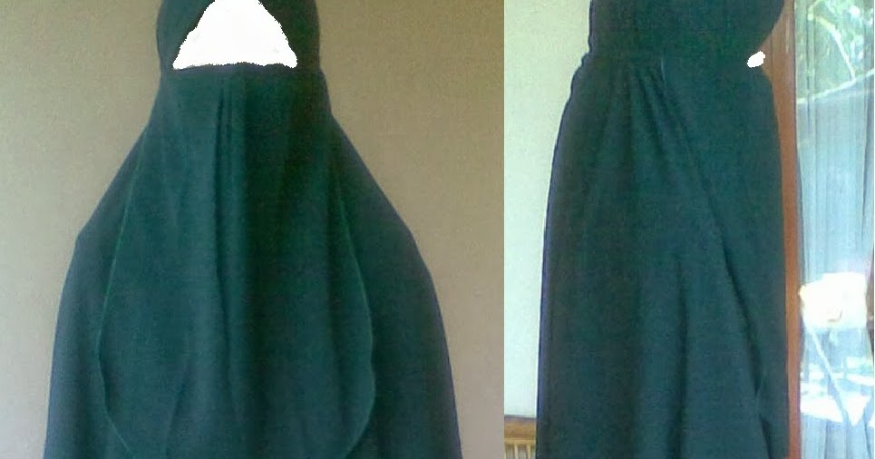 gaun nikah muslimah hijau