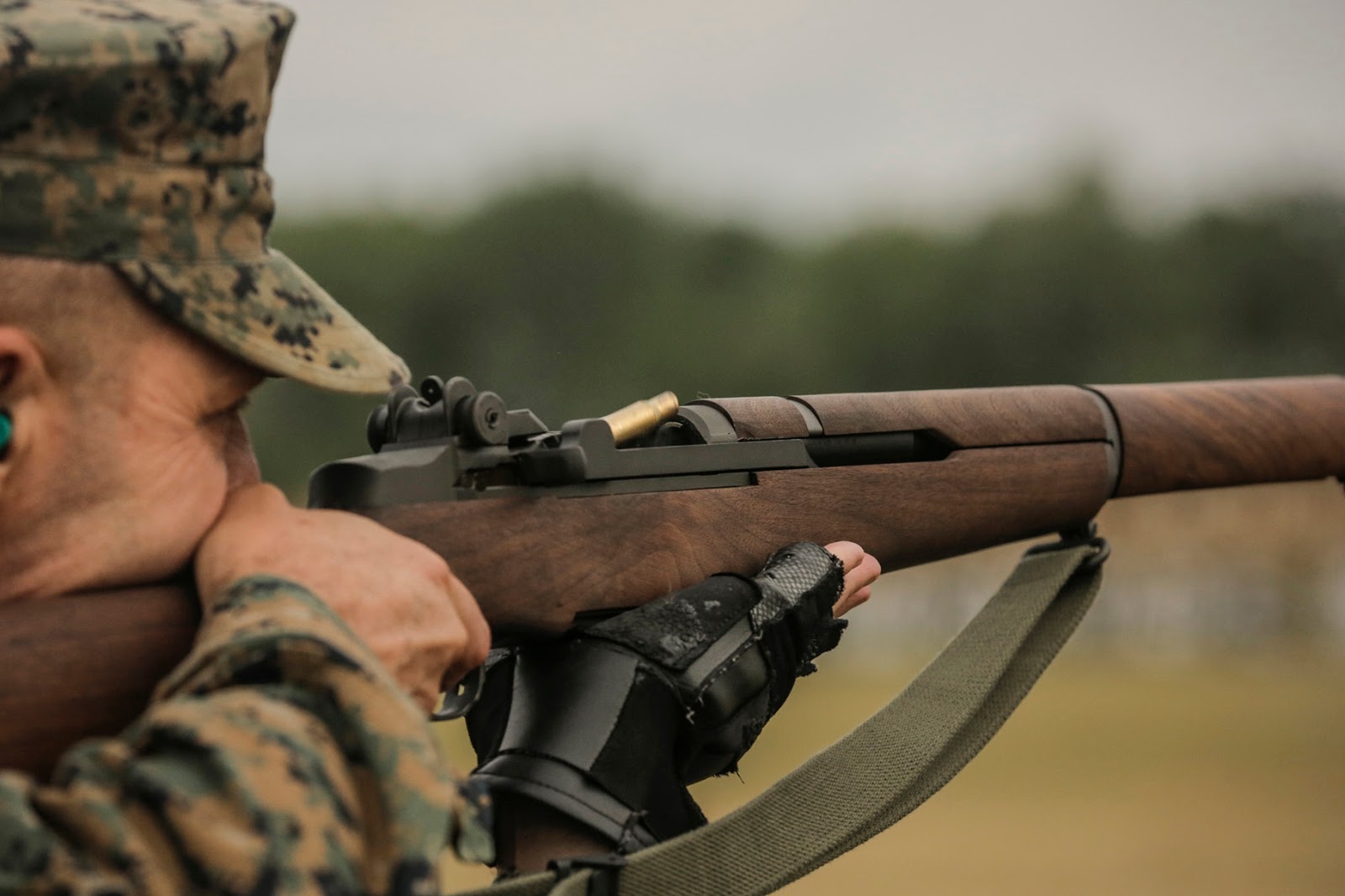 M1 Garand Rifle.