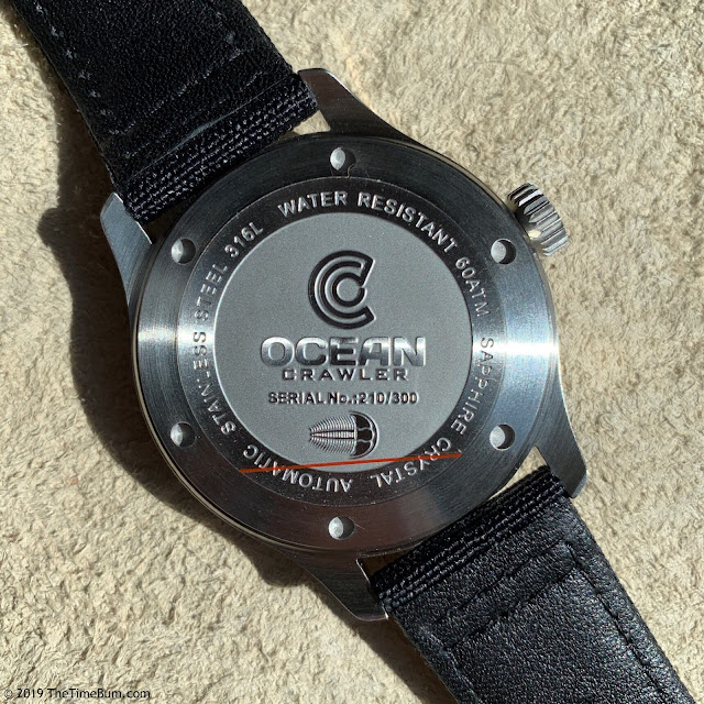 Ocean Crawler Dream Diver red case back