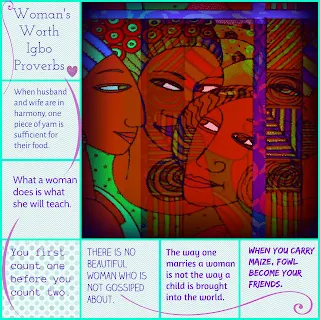 Woman's Worth Igbo African Proverbs