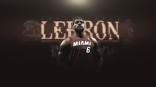 lebron james wallpaper heat. LeBron James Miami Heat