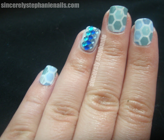 jamberry nail shields blue hex