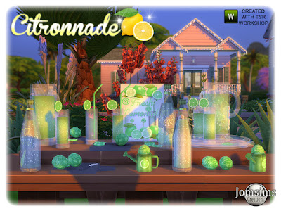 Посуда и декоративная еда — декор для столовой в Sims 4 со ссылкой для скачивания