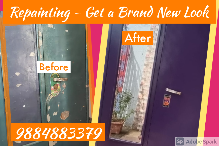 How to paint steel bero doors