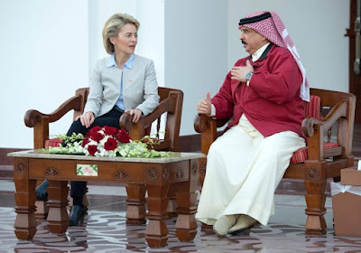 0000 Outrage in Saudi Arabia as German minister refuses to wear a hijab during visit