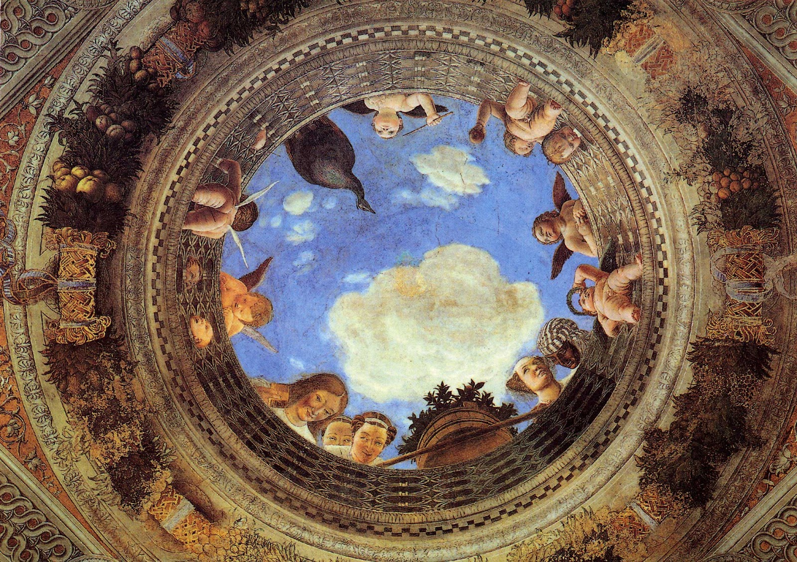 Andrea Mantegna La Camera degli Sposi, 14651474 Art