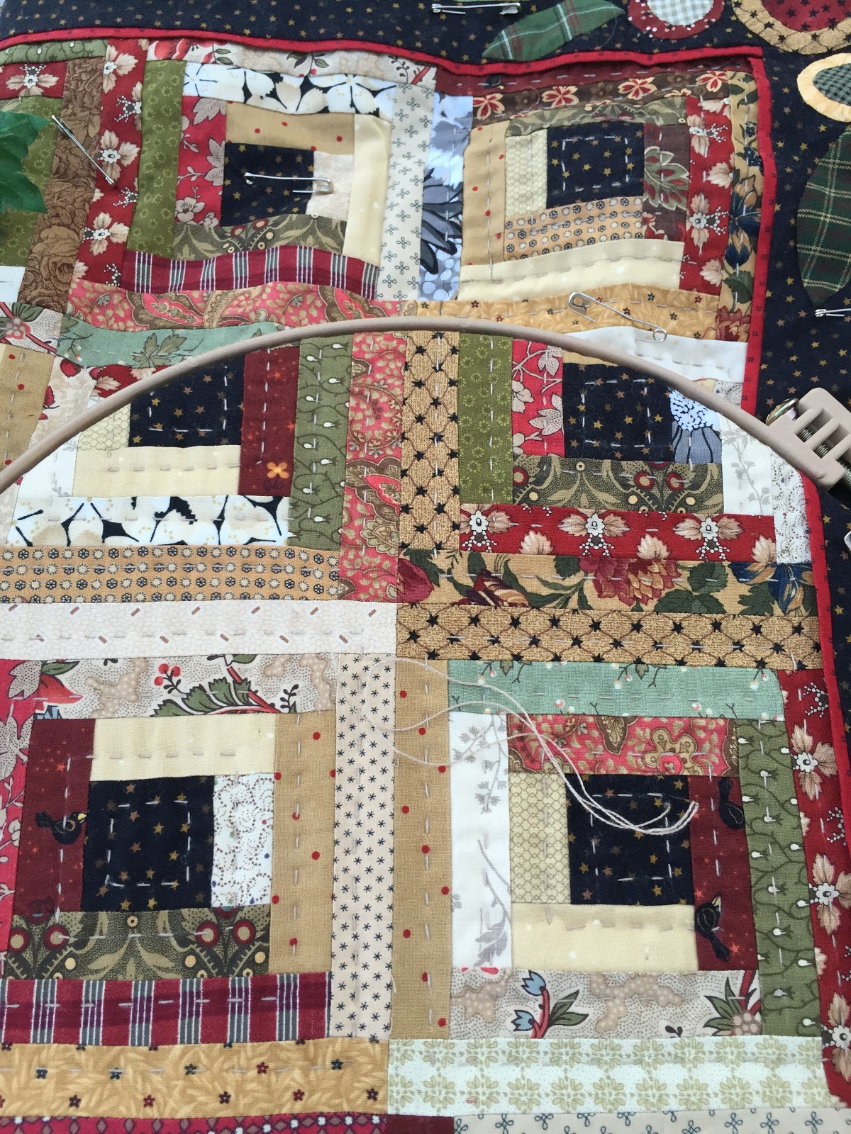 Sweet P Quilting and Creations Slow Stitching Saturday...