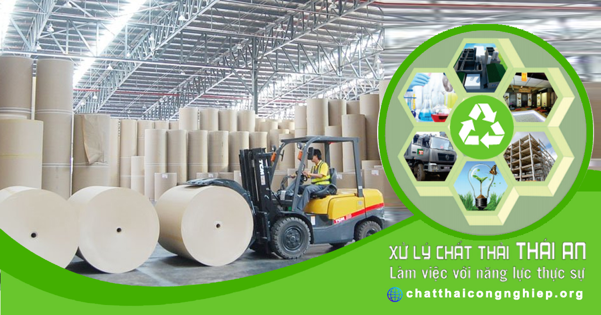 Dịch vụ xử lý chất thải dành cho nhà máy sản xuất giấy