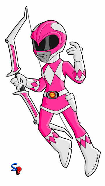 Springfield Punx: Mighty Morphin Power Rangers; Pink Ranger