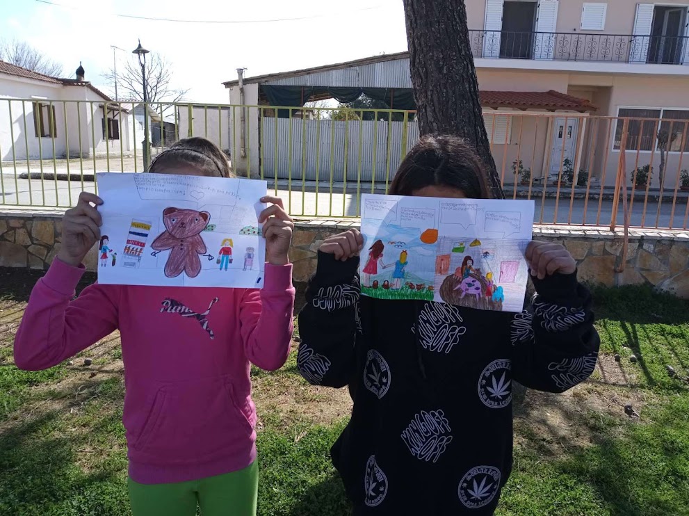 e-twinning : «Εγώ και συ μαζί, ένα ταξίδι γνωριμίας και συνάντησης», Δημοτικό Σχολείο Μυρσίνης ((Α, Γ και Δ) και Δημοτικό Σχολείο Βουβά Σφακίων Κρήτης (Α, Γ, Δ και Ε)