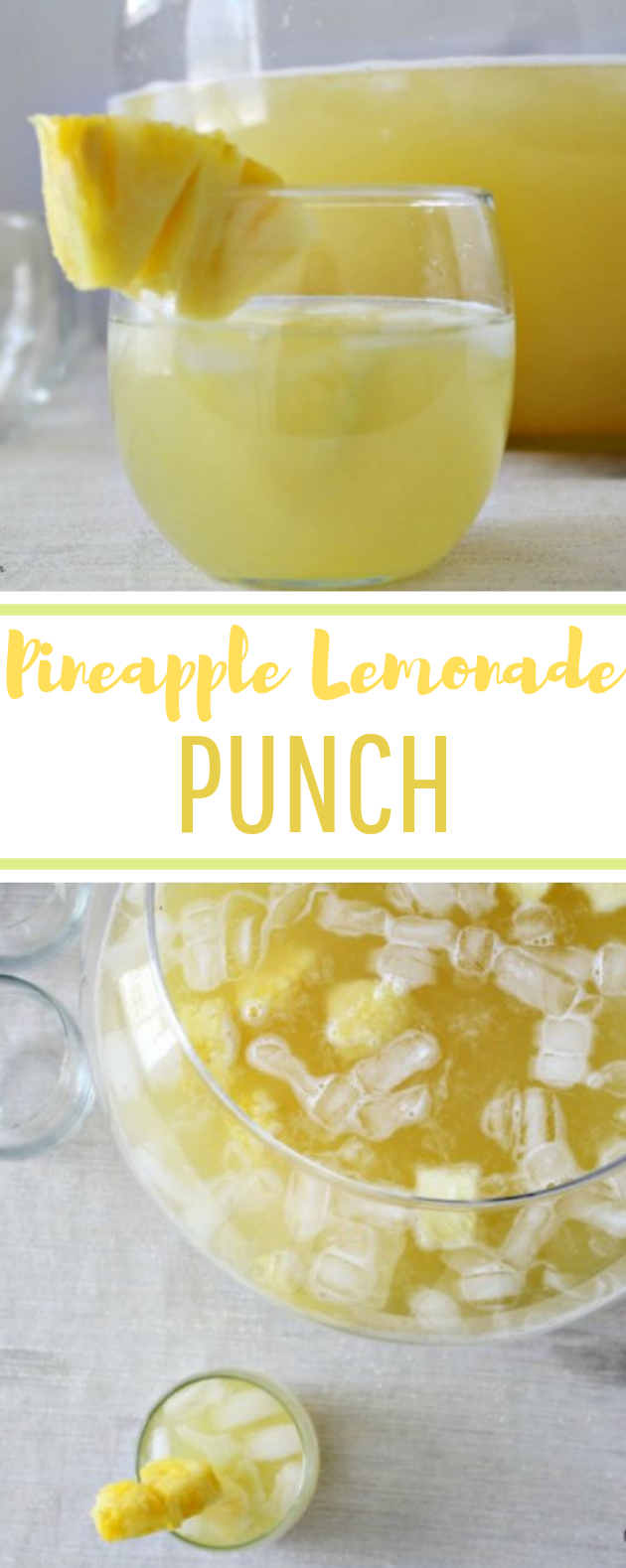 Pineapple Lemonade Punch