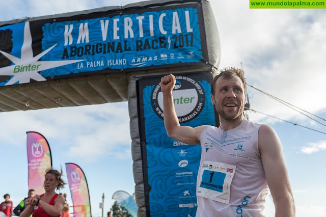 Stian Angermund-Vik, doble campeón del mundo, a por la Transvulcania Naviera Armas