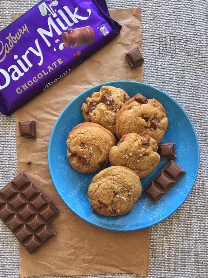 Dairy Milk Chocolate Cookies