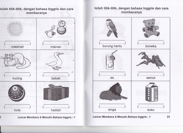 SAHAMA AGENCY : LANCAR MEMBACA & MENULIS BAHASA INGGRIS part 1