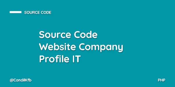 Source Code Website Company Profile IT