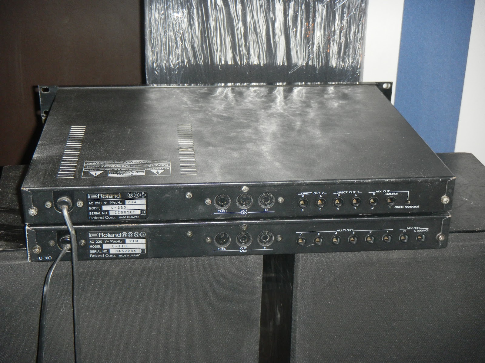 Infrequent Sound [sex Tex] Technology Roland U 220 Roland U 110