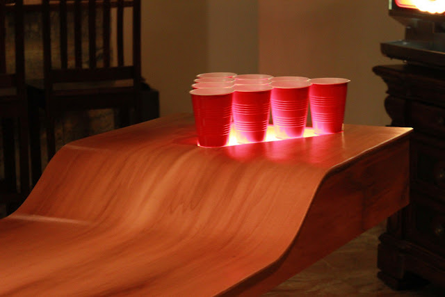 illuminated beer pong 