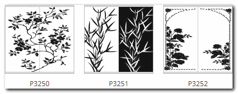 Пескоструйный рисунок цветы для дверей шкафа