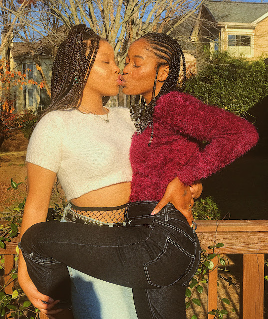Sometimes you wonder if Keke Palmer is completely alright! Lol. See the photo of herself and her younger sister she released