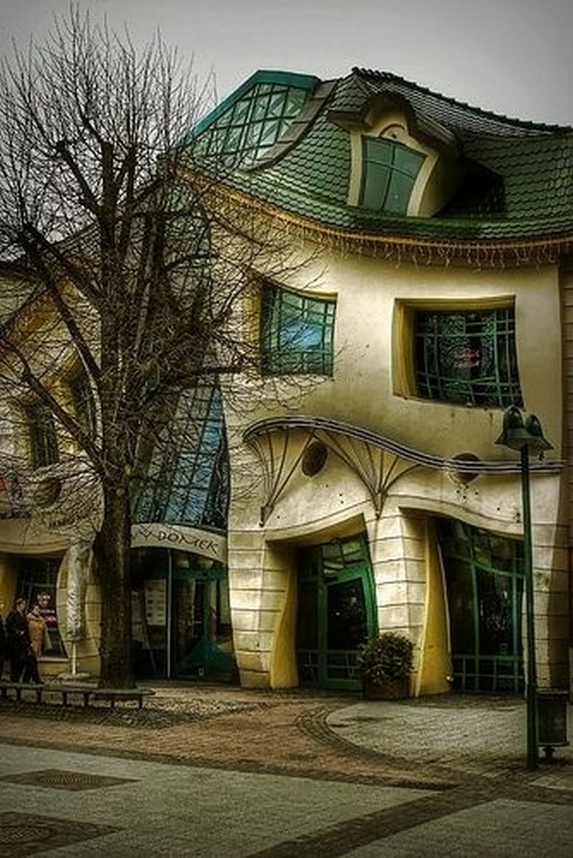 Crooked house, Sopot Poland