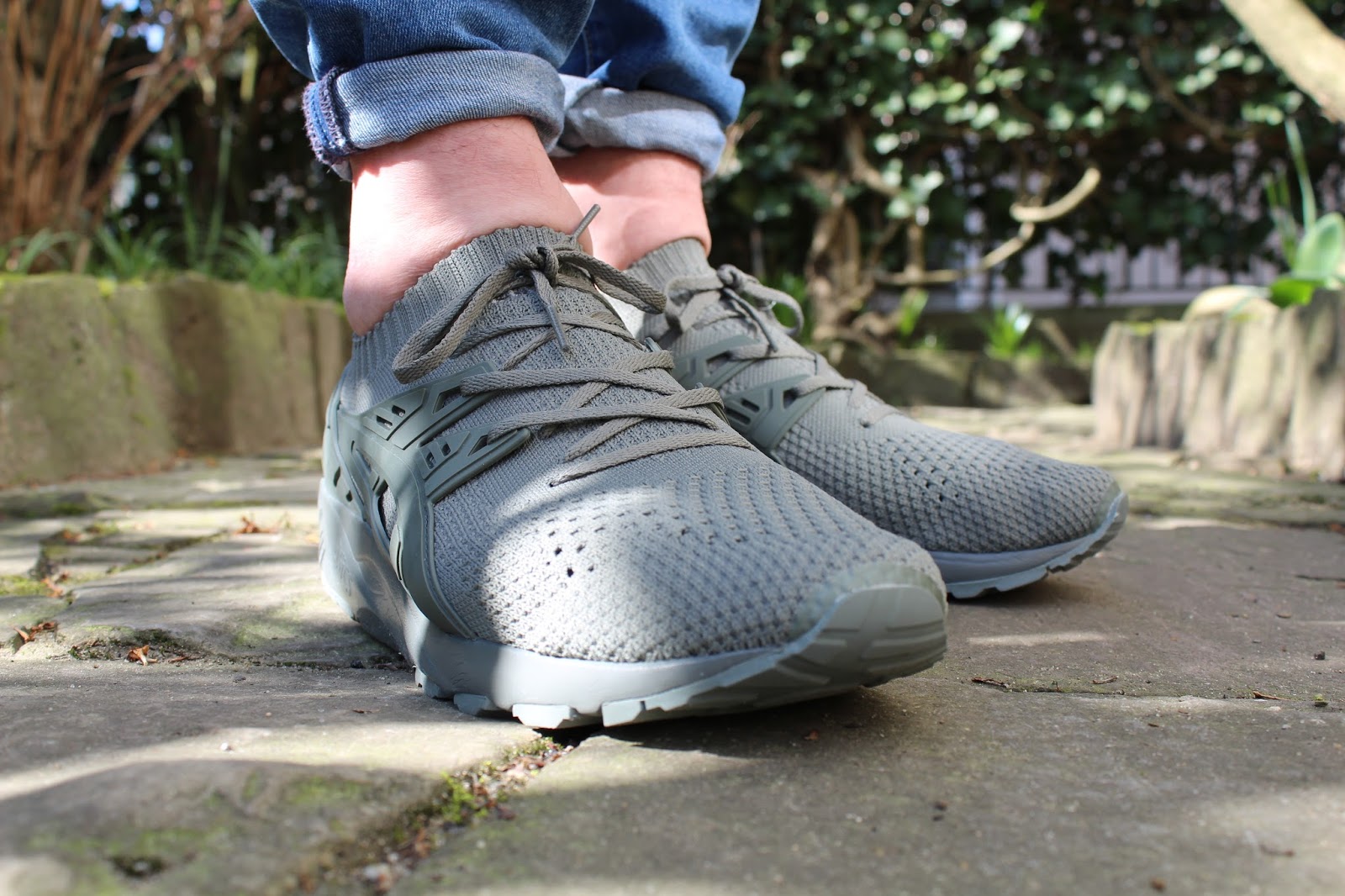 gel kayano trainer knit