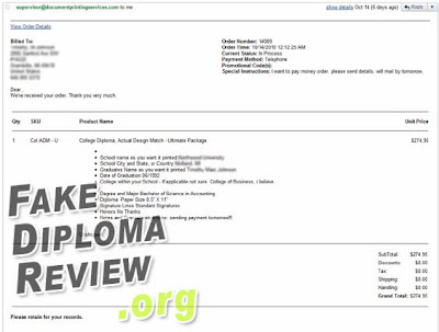 we ordered a fake diploma at phonydiploma.com