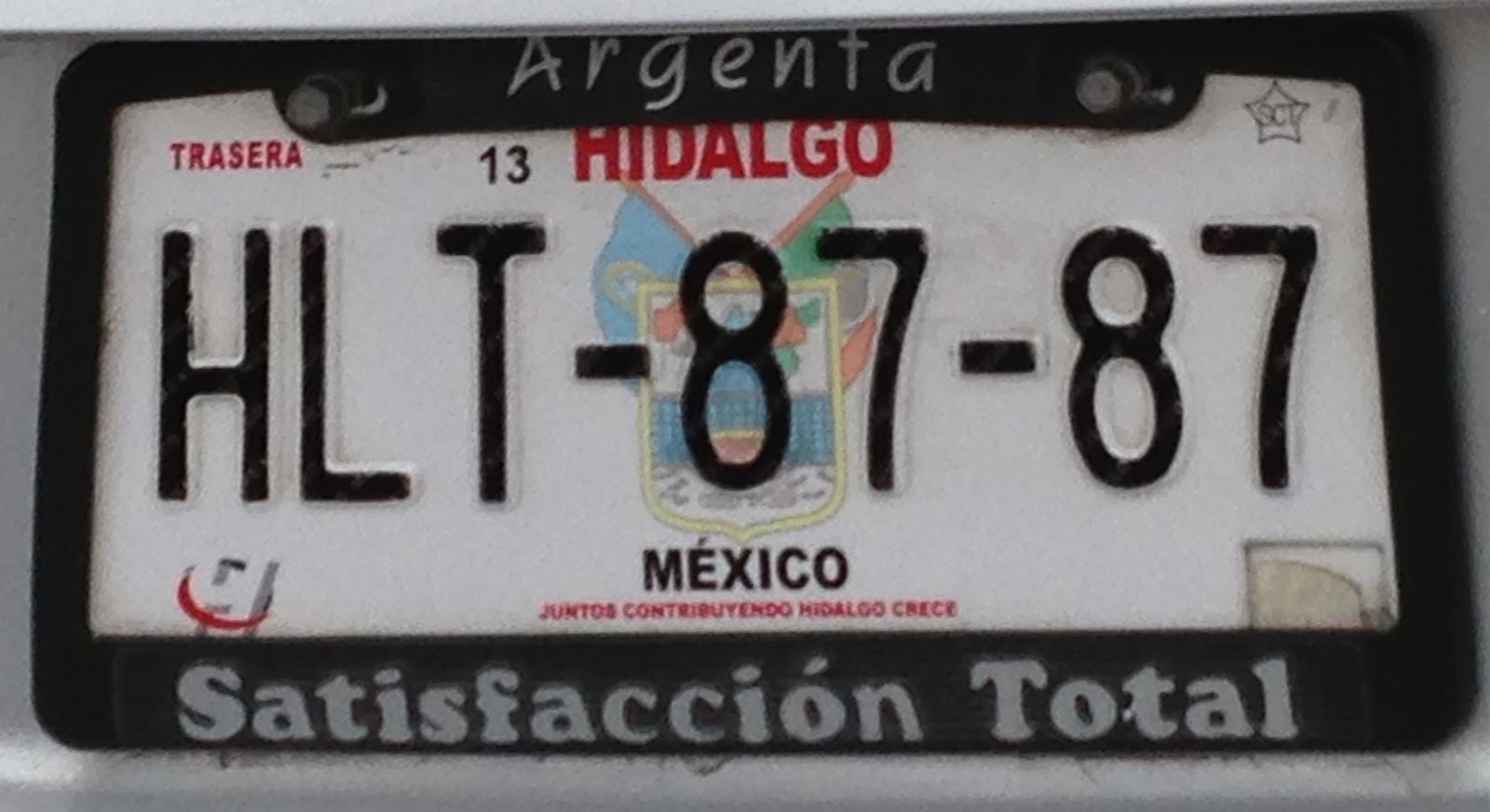 Placas de México Diseño / Mexico