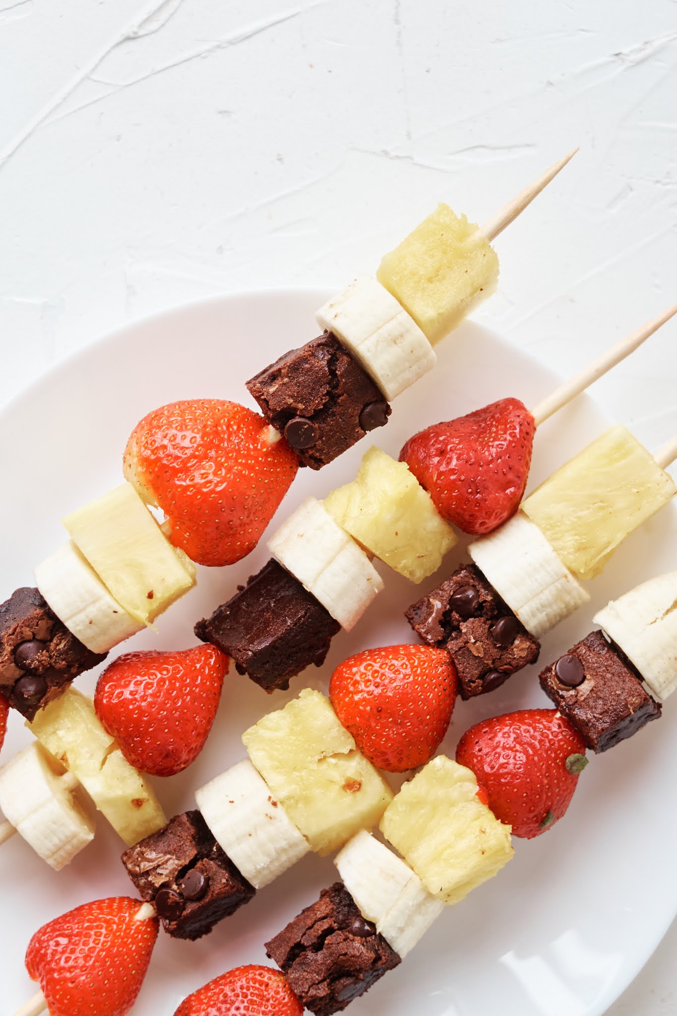 How to Make Brownie Fruit Kebabs for a Delicious Kids Snack or Dessert