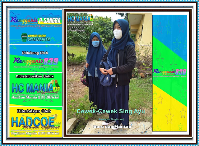 Gambar Soloan Spektakuler - Gambar Siswa-Siswi SMA Negeri 1 Ngrambe Cover Biru - 14 RG
