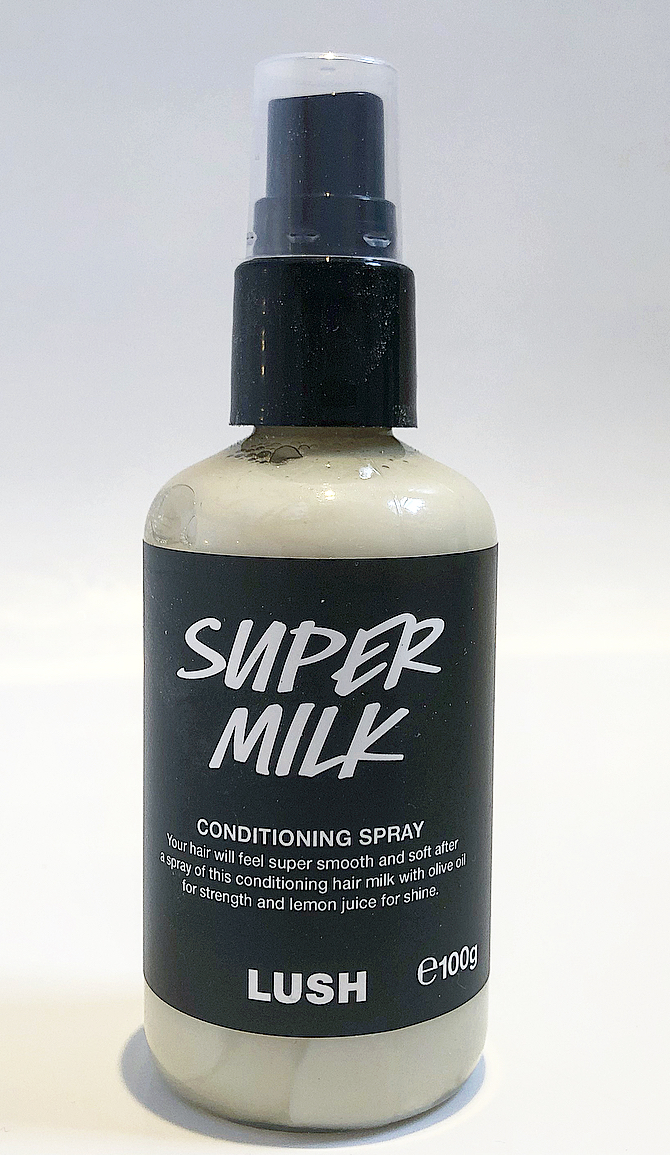 Super Milk Conditioning Hair Primer Spray: LUSH Reviews #414