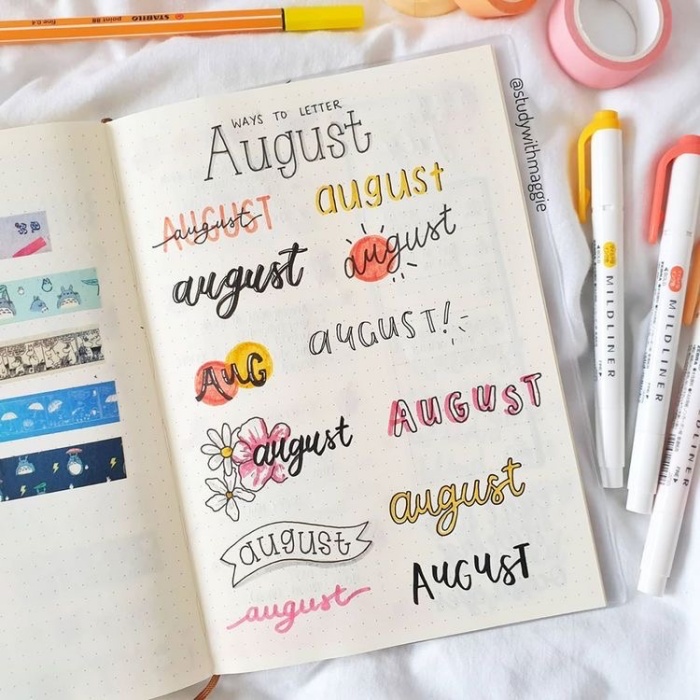 Ideas para portadas de Agosto | annie's place⠀