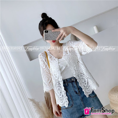 Áo Lưới Đi Biển M282 ao luoi di bien M282