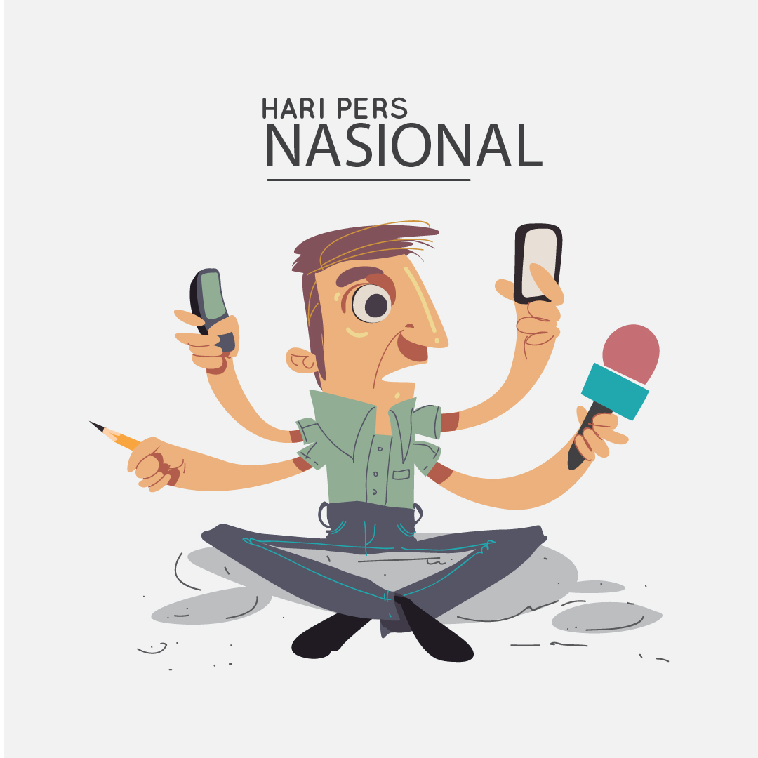HARI PERS NASIONAL : Kumpulan Gambar Desain Template Hari Pers Nasional