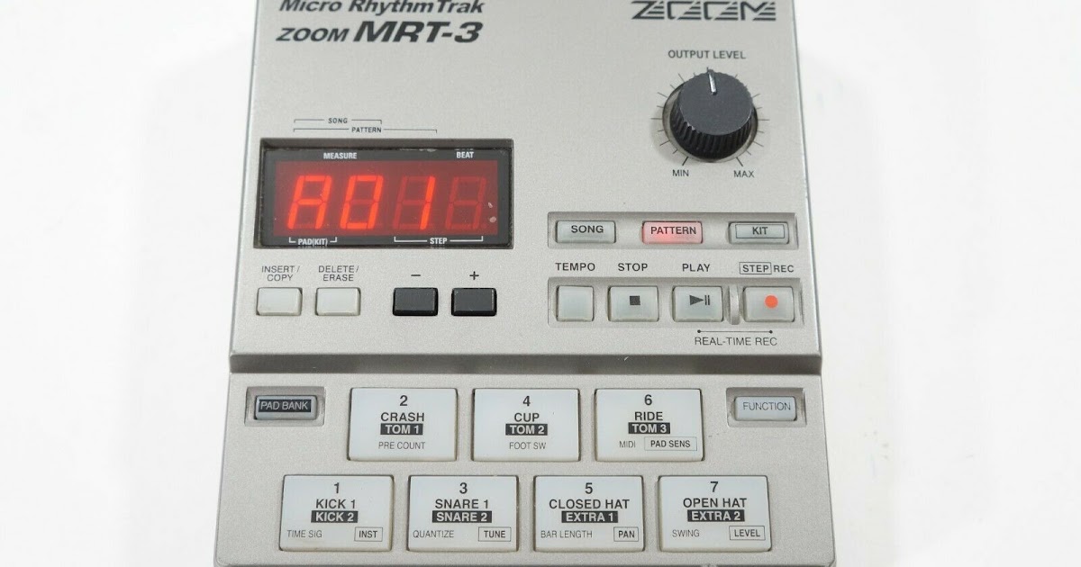 Atoragon's Guitar Nerding Blog: Review: Zoom MRT-3 Rhythmtrak