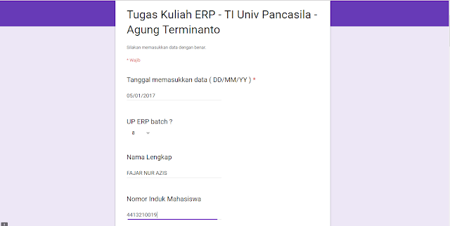 Enterprise Resource Planning