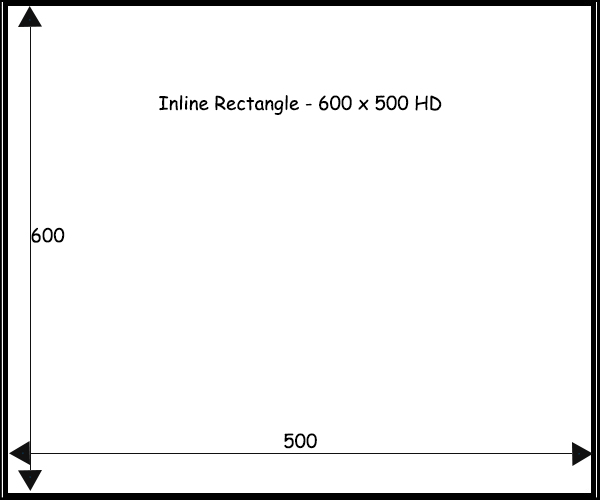 HD Inline Rectangle 600 x 500