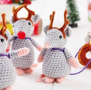 PATRON GRATIS RATON AMIGURUMI 47742 🐁