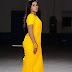 Poorna Hot in Yellow Solid Saree with Matching Blouse looking sexy seducing
