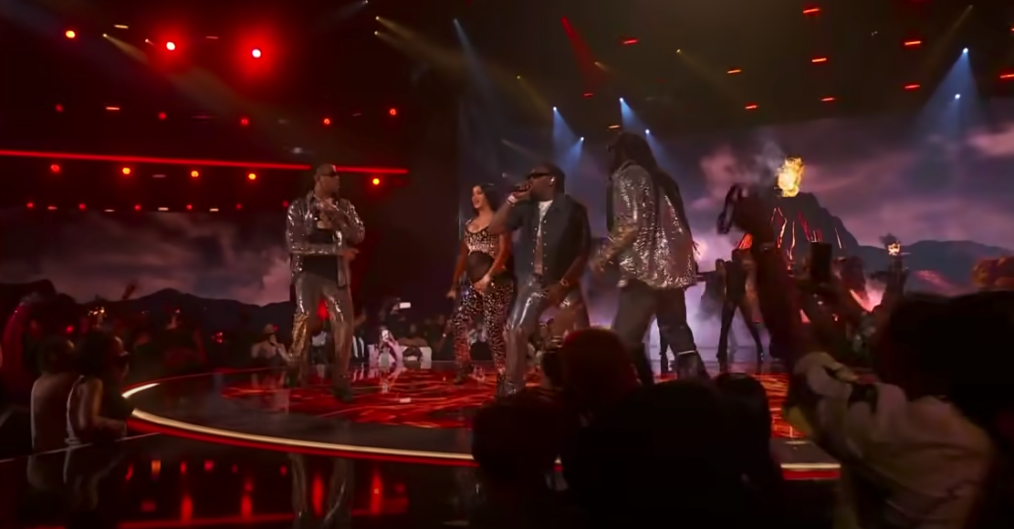 Photo des Migos et Cardi B aux Bet Awards Photo des Migos et Cardi B aux Bet Awards