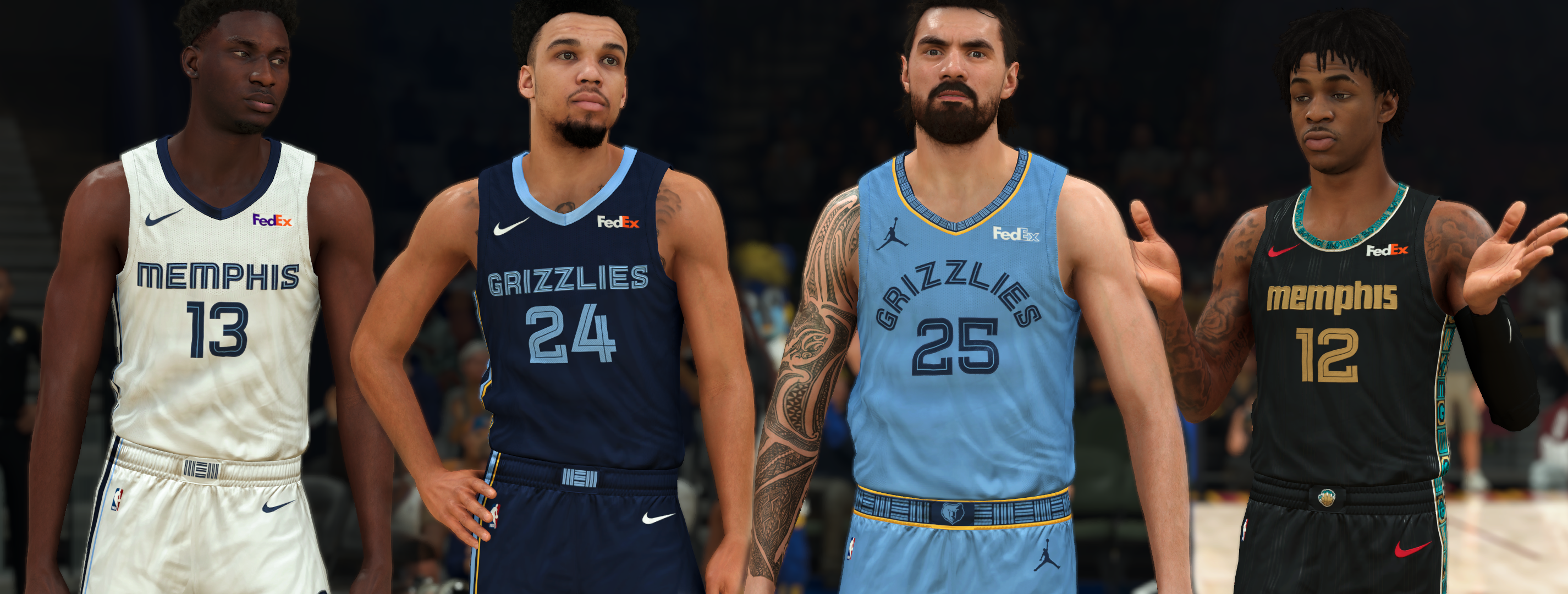 Memphis Grizzlies 2021-2022 City Jersey