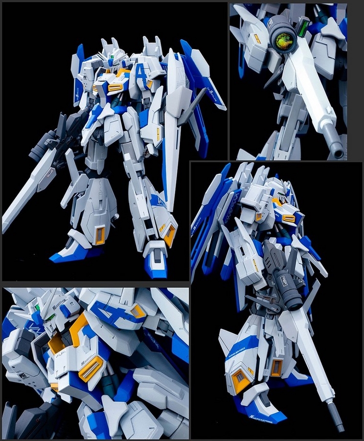 Custom Build HGBF 1/144 Lightning Zeta Gundam 3 Gundam Kits