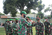 Dandim Aceh Utara Pimpin Acara Pelepasan Pindah Tugas Bintara Remaja dan Tamtama Remaja