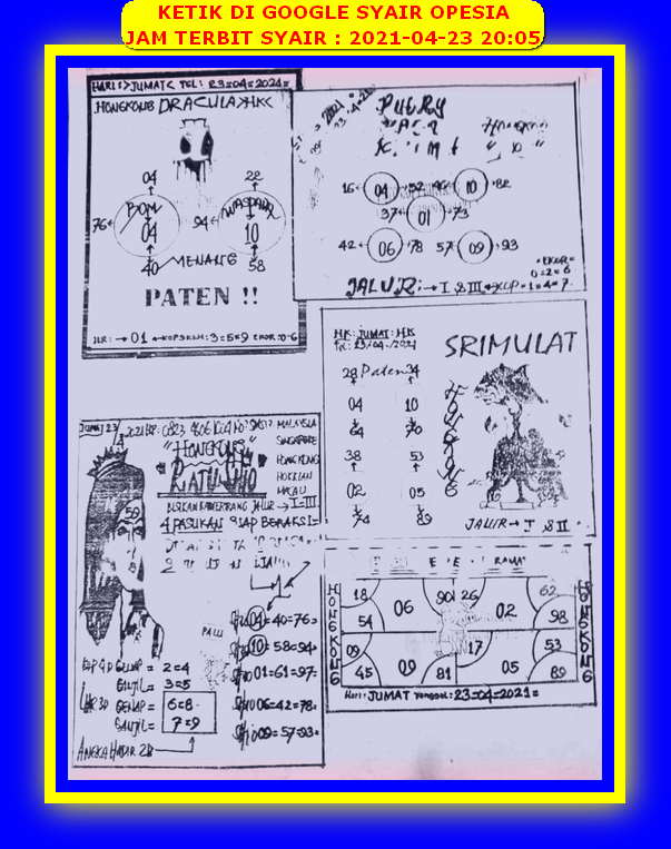 PREDIKSI HK MALAM INI