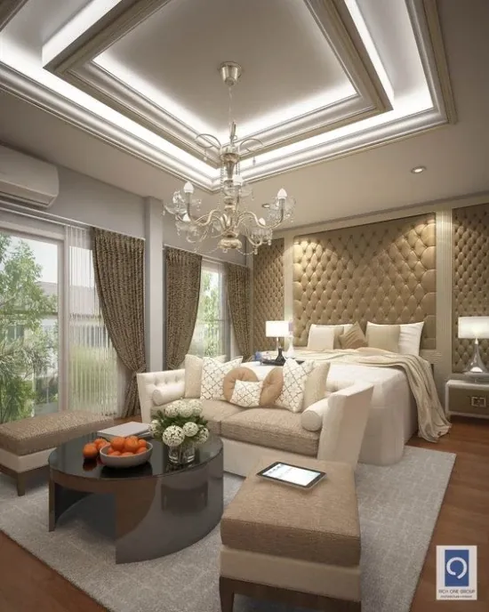 model plafon ruang tamu terbaru