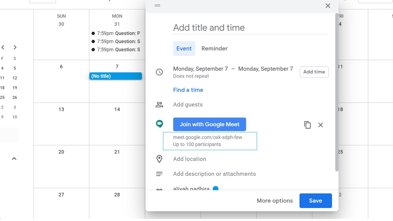 Panduan Menggunakan Google Kalender untuk Pemula - Teras Academy