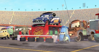 Dan the Pixar Fan: Cars: Fabulous Doc Hudson with Stand