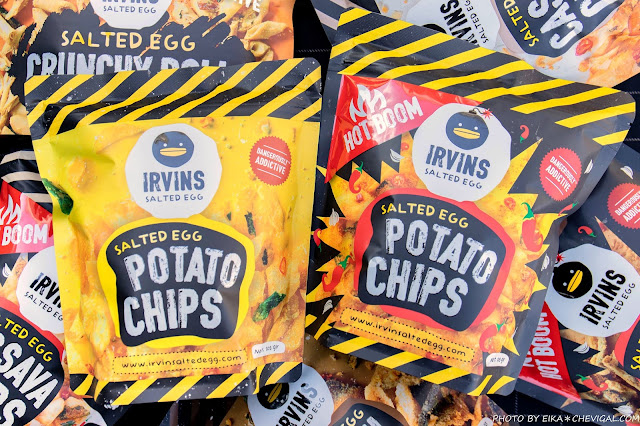 免飛新加坡!台中也能吃到IRVINS黑鴨鹹蛋黃魚皮啦!限量快閃每人限購5包,來晚了搶不到~