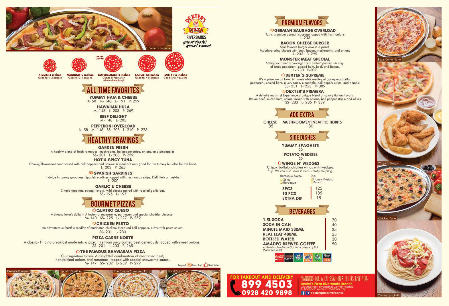 Dexter's Pizza Marikeño