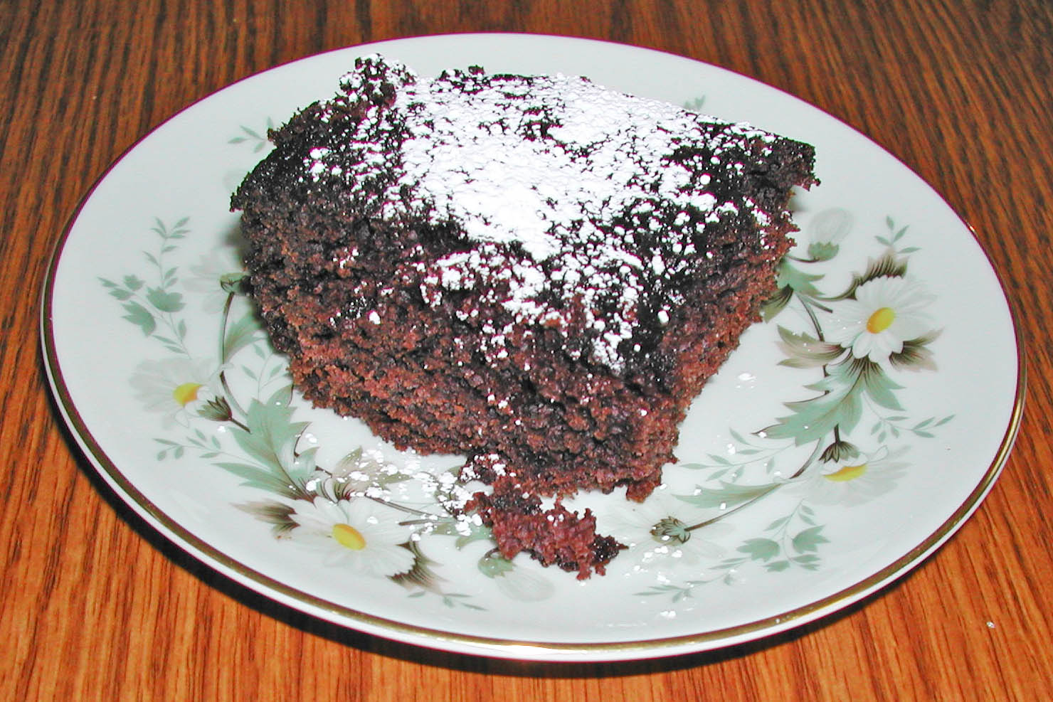 The Iowa Housewife Family Favorites...Make in the Pan Chocolate Cake