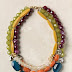 Multicolor beads necklace